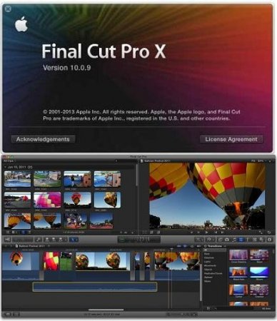 دانلود نرم افزار قدرتمند Final Cut Pro X 10.0.9 Full به همراه پک کامل پلاگین ها