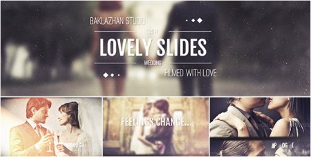 دانلود پروژه افتر افکت عاشقانه Lovely Slides