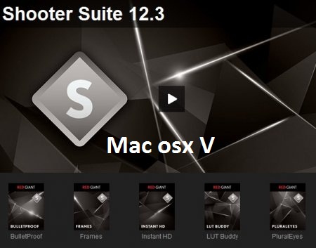 دانلود پک جدید پلاگین های Shooter Suite 12.4 مخصوص مک