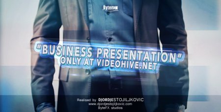 پروژه تبلیغاتی افتر افکت Business Presentation