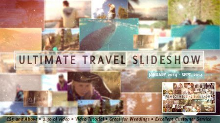 دانلود پروژه آماده افتر افکت-Ultimate Travel Slideshow