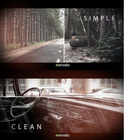 پروژه آماده افتر افکت استارت فیلم Simple Clean
