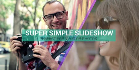دانلود پروژه زیبای افتر افکت-Super Simple Slideshow