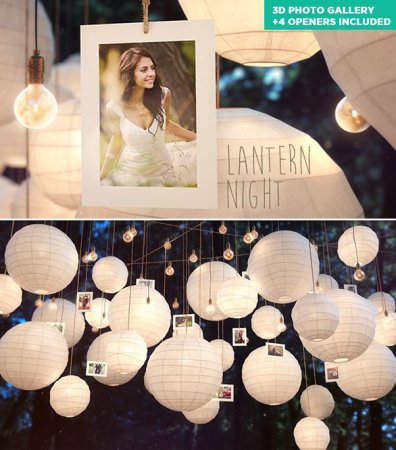 دانلود پروژه زیبای گالری افتر افکت مخصوص مجالس-Lantern Night