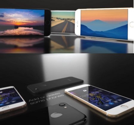 دانلود پروژه آماده افتر افکت تبلیغاتی Phone 7 Mockup