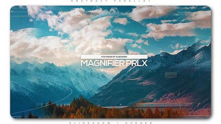 دانلود پروژه آماده اسلایدشو 3بعدی افتر افکت با نام Magnifier Parallax