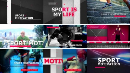 پروژه افتر افکت ورزشی Sport Motivation