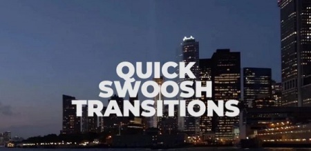 دانلود ترانزیشن های پریمیر Quick Swoosh با افکت صوتی