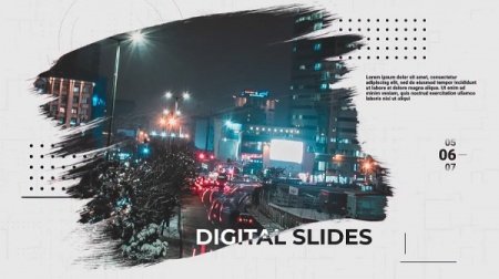 پروژه افتر افکت تیزر تبلیغاتی معرفی تکنولوژی دیجیتال