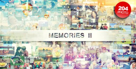 دانلود پروژه افتر افکت اسلایدشو عکس خاطرات Memories II