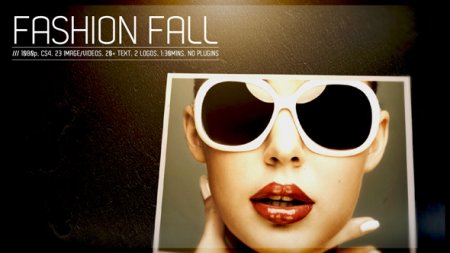 دانلود پروژه آماده افتر افکت اسلایدشو فشن Fashion Fall