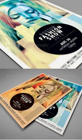 دانلود رایگان طرح لایه باز فتوشاپ Minimalistic Event Flyer