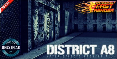 دانلود پروژه آماده افتر افکت-District A8