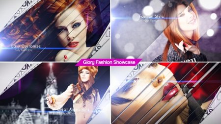 دانلود پروژه زیبای فشن مخصوص افتر افکت Fashion Showcase