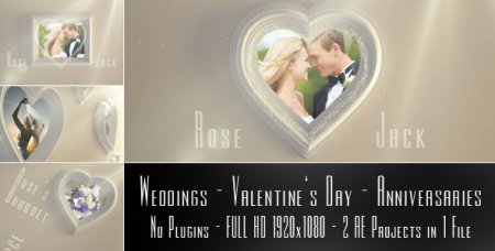 دانلود پروژه زیبای افتر افکت عروسی Tender Frames