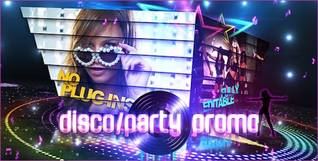 دانلود پروژه زیبای افتر افکت-Disco/Party Promo