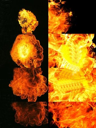 دانلود مجموعه فوتیج های کروماکی آتش و انفجار