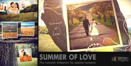 دانلود پروژه آماده افتر افکت اسلایدشو عاشقانه Summer of Love