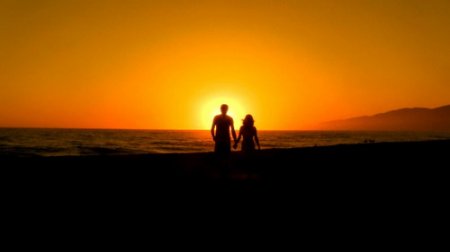 دانلود فوتیج زیبای غروب آفتاب 3