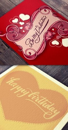 دانلود کارت پستال لایه باز برای تبریک ولنتاین