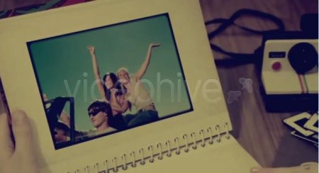 دانلود پروژه آماده افتر افکت Vintage photo book