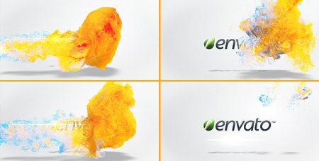 دانلود پروژه آماده لوگو افتر افکت Fluid Ident