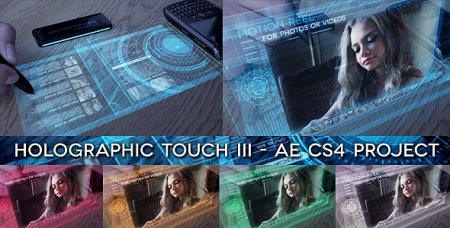 دانلود پروژه زیبا و معروف-Holographic Touch III