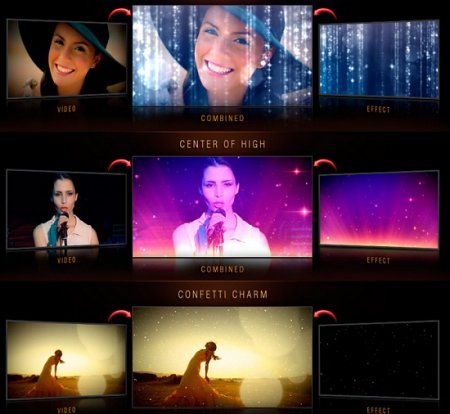 دانلود مجموعه بک گراند های زیبای نوری کروماکی دیجیتال جویس  Glitz & Glamour