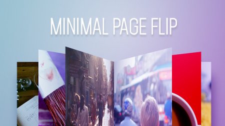 دانلود پروژه زیبای افتر افکت-Minimal Page Flip