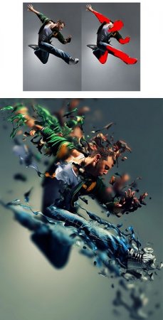 اکشن فتوشاپ Liquify