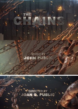 دانلود پروژه زیبای لوگو 3بعدی افتر افکت-Chains
