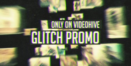 دانلود پروژه زیبای افتر افکت-Glitch Promo