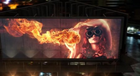 پروژه آماده افتر افکت تابلو بیلبورد تبلیغات شهری