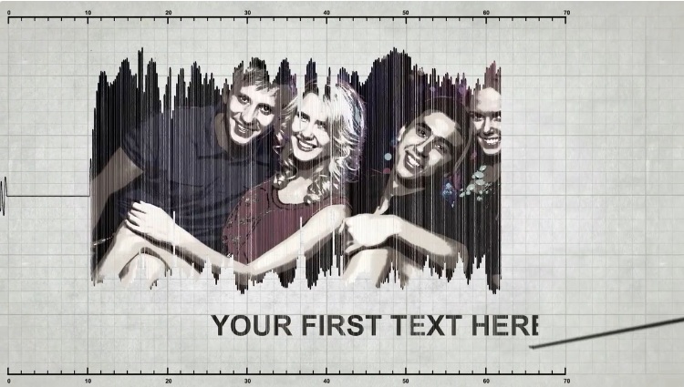 پروژه افتر افکت Cardiogram