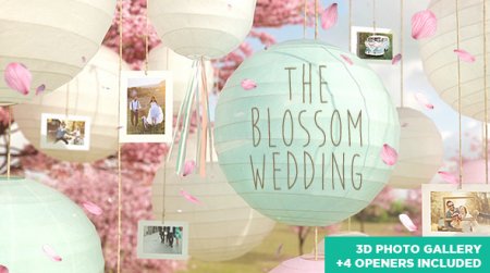 دانلود پروژه افتر افکت مجالس The Blossom Wedding