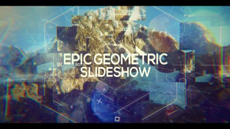 دانلود پروژه زیبای اسلایدشو افتر افکت با نام Epic Geometric