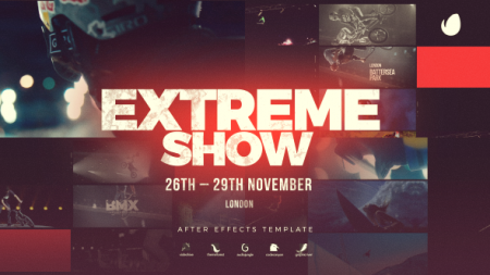دانلود پروژه آماده افتر افکت-Extreme Show -Sport Event Promo