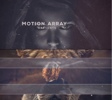 پروژه مدرن افتر افکت با نام Modern Slideshow از شرکت MotinArray