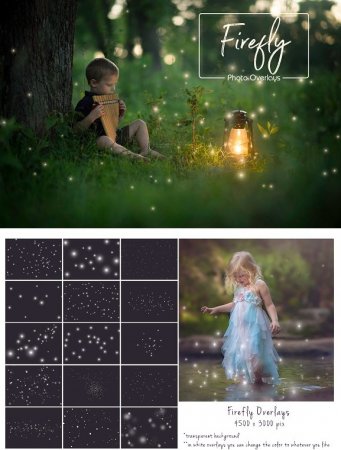 مجموعه زیبای نورهای جادویی ادیت عکس در فتوشاپ