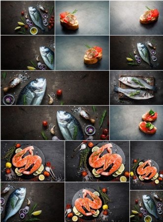 دانلود عکس استوک ماهی سالمون با کیفیت بالا