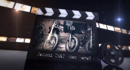 دانلود پروژه افتر افکت کلاپر سینمایی فیلم-Movie Clapper Cinematic Intro