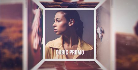 پروژه افتر افکت اسلایدشو مکعب Cubic Promo