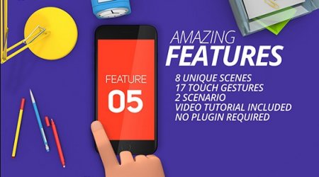 پروژه افتر افکت موشن گرافیک App Promo Toolkit