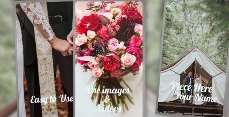 پروژه آماده پریمیر اسلایدشو عروسی Wedding Slideshow