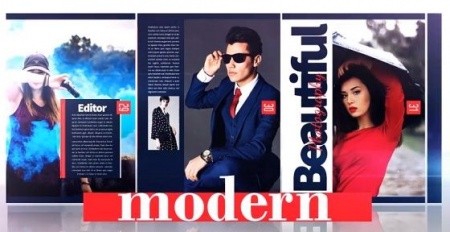 دانلود پروژه افتر افکت روزنامه Magazine Promo