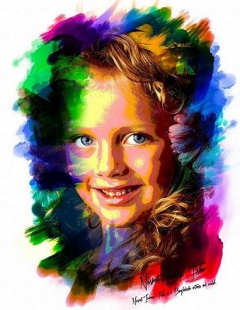 دانلود تمپلیت آماده عکس art stick