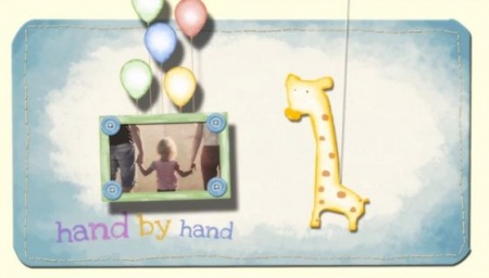 پروژه افتر افکت نمایش عکس کودک