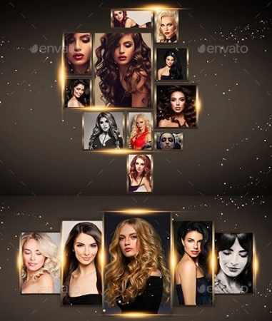 فریم عکس golden frame