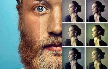 اکشن حرفه ای فتوشاپ