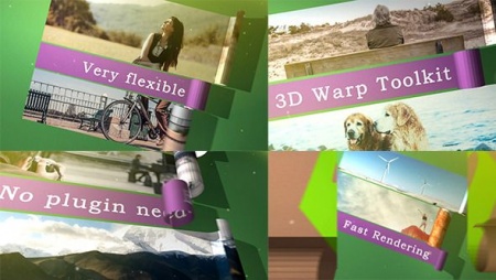 دانلود پروژه افتر افکت 3D Warp Toolkit